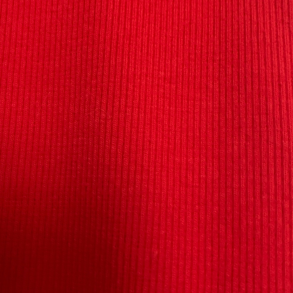 Wilfred Free Aritzia Red Rib-knit Midi Dress - Picture 3 of 3